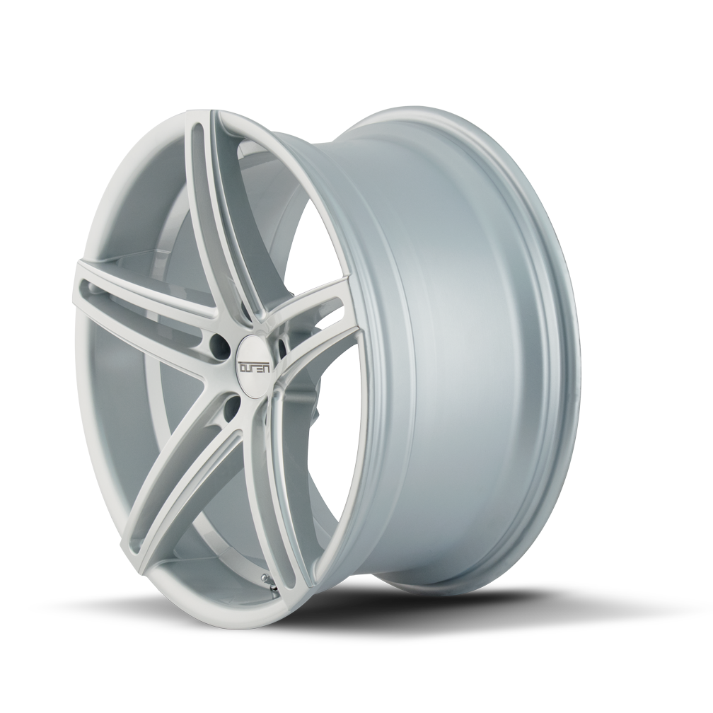 TOUREN TR73 3273 18X8 35MM 5x108 63.4MM GLOSS SILVER/MILLED SPOKES