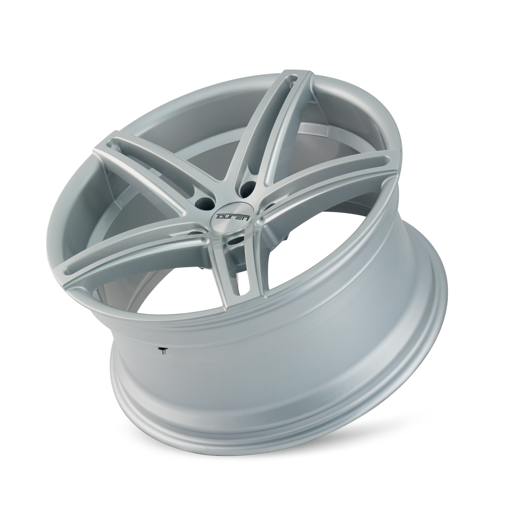 TOUREN TR73 3273 18X8 35MM 5x108 63.4MM GLOSS SILVER/MILLED SPOKES