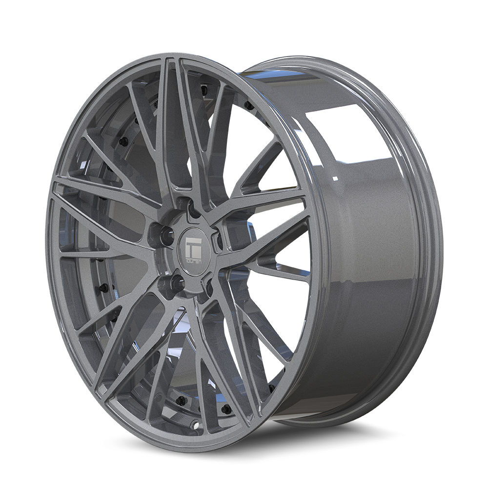 TOUREN TR93 3293 18X8 35MM 5x108 63.5MM GLOSS GRAPHITE/BLACK RIVET