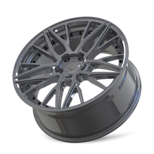 TOUREN TR93 3293 18X8 35MM 5x108 63.5MM GLOSS GRAPHITE/BLACK RIVET