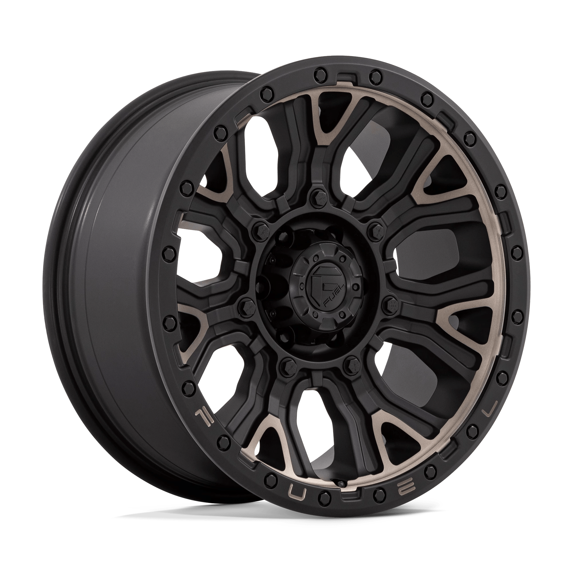 FUEL D824 TRACTION 20X9 6X135 M-BLK-DDT 1MM