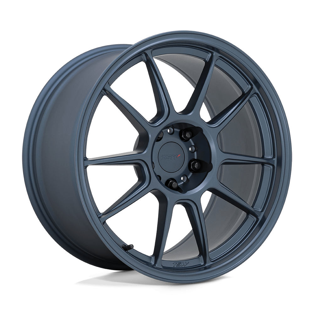 TSW IMATRA 18X9 45 5X112 SATIN DARK BLUE C-BORE 66.56