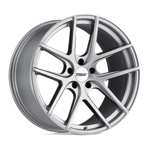 TSW GENEVA 19X10.5 27 5X120/5X4.72 MATTE TITANIUM SILVER