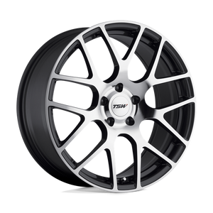 TSW NURBURGRING 19X10.5 27 5X120/5X4.72 GUNMETAL W/ MIRROR CUT FACE