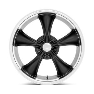 American Racing Vintage VN338 BOSS TT 20X10 2 5X114.3/5X4.5 Textured Black With Diamond Cut Lip