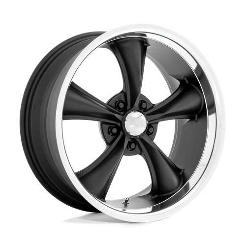 American Racing Vintage VN338 BOSS TT 20X10 2 5X114.3/5X4.5 Textured Black With Diamond Cut Lip