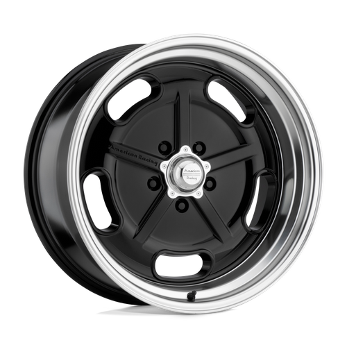 American Racing Vintage VN511 SALT FLAT 20X9.5 0 5X127/5X5.0 Gloss Black Diamond Cut Lip