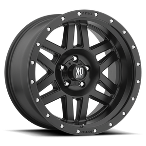 XD XD128 MACHETE 17X9 -12 6X139.7/6X5.5 Satin Black With Reinforcing Ring