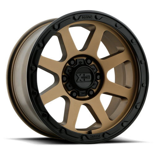 XD XD134 ADDICT 2 17X8.5 0 6X135/6X5.3 Matte Bronze Matte Black Lip