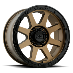 XD XD134 ADDICT 2 17X9 18 6X135/6X5.3 Matte Bronze Matte Black Lip