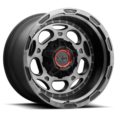 XD XD837 DEMODOG 20X9 18 6X114.3/6X139.7/6X4.5/5.5 Satin Black Gray Tint