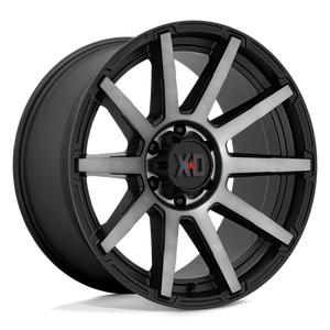 XD XD847 OUTBREAK 20X10 12 6X135 SATIN BLACK WITH GRAY TINT