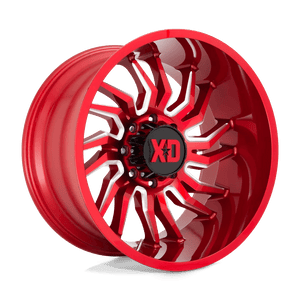 XD XD858 TENSION 20X10 -18 6X135/6X5.3 Candy Red Milled