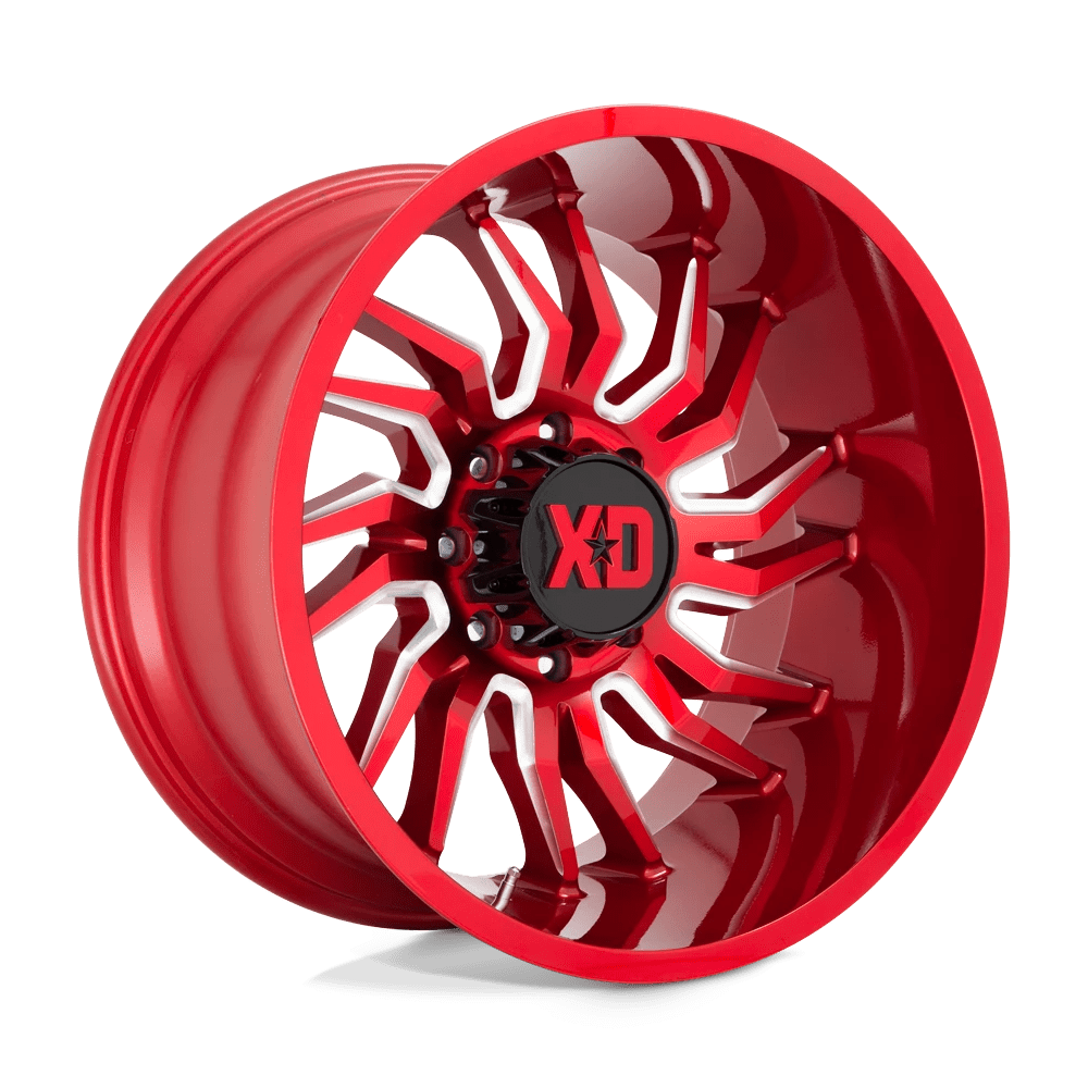 XD XD858 TENSION 22X10 -18 6X135/6X5.3 Candy Red Milled