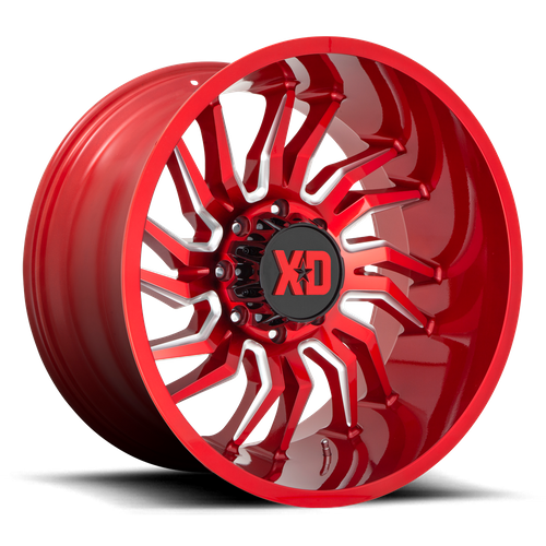 XD XD858 TENSION 22X10 -18 6X135/6X5.3 Candy Red Milled