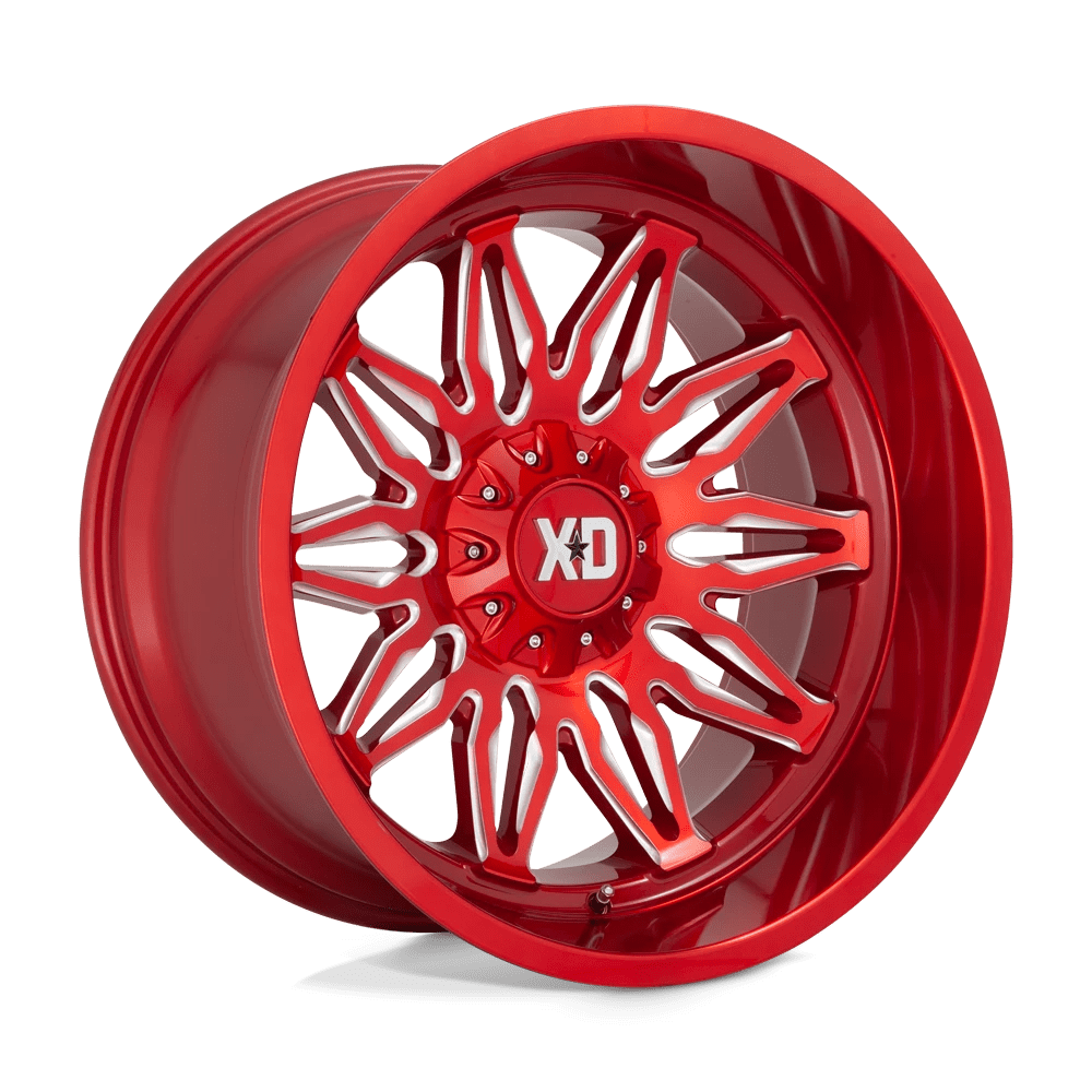 XD XD859 GUNNER 22X12 -44 6X135/6X5.3/6X139.7/6X5.5 Candy Red Milled