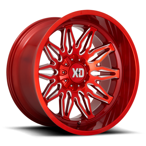 XD XD859 GUNNER 22X12 -44 6X135/6X5.3/6X139.7/6X5.5 Candy Red Milled