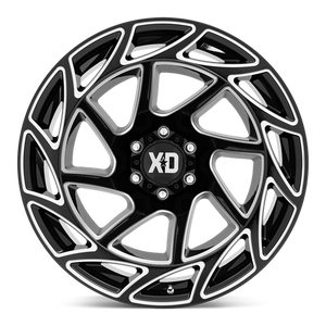 XD XD860 ONSLAUGHT 20X10 -18 6X135/6X5.3 Gloss Black Milled