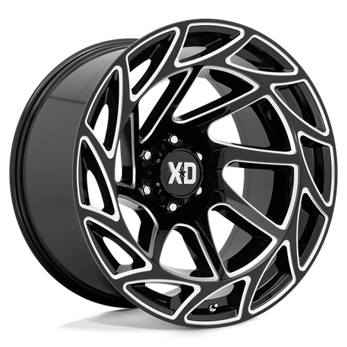 XD XD860 ONSLAUGHT 20X9 0 6X135/6X5.3 Gloss Black Milled