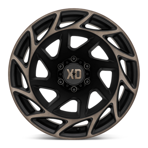 XD XD860 ONSLAUGHT 20X12 -44 6X135 SATIN BLACK WITH BRONZE TINT