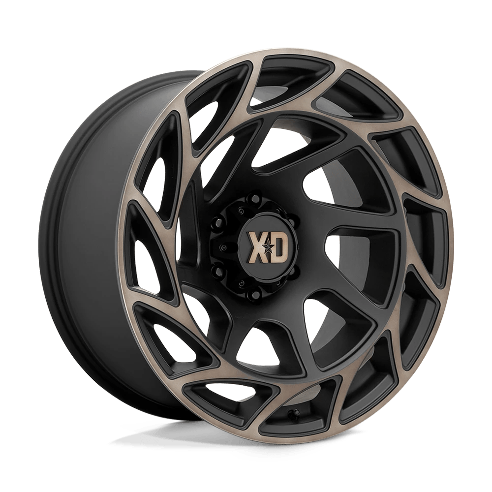 XD XD860 ONSLAUGHT 20X10 -18 6X135/6X5.3 Satin Black With Bronze Tint