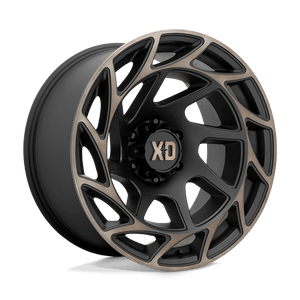 XD XD860 ONSLAUGHT 20X10 -18 6X135/6X5.3 Satin Black With Bronze Tint