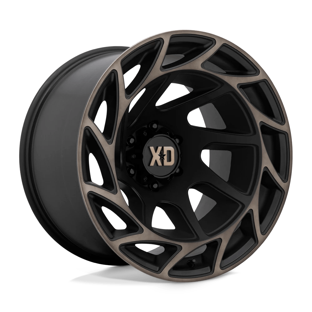 XD XD860 ONSLAUGHT 20X12 -44 6X135 SATIN BLACK WITH BRONZE TINT