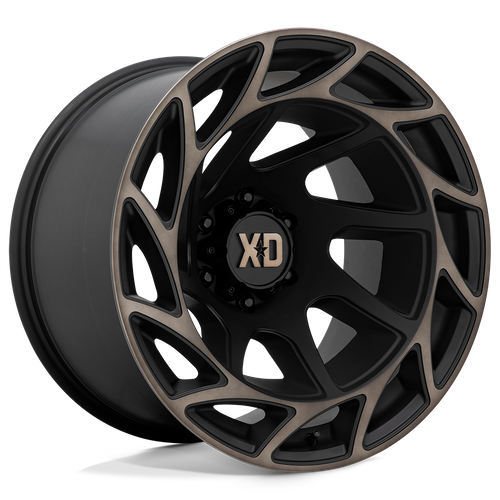 XD XD860 ONSLAUGHT 20X9 0 6X135/6X5.3 Satin Black With Bronze Tint