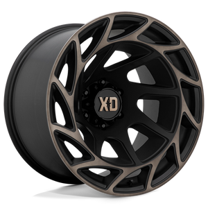 XD XD860 ONSLAUGHT 20X9 0 6X135/6X5.3 Satin Black With Bronze Tint