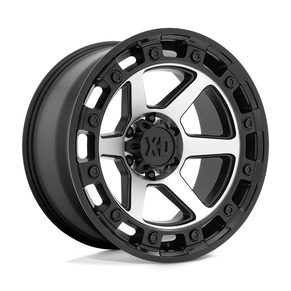 XD XD862 RAID 20X10 -18 6X135/6X5.3 Satin Black Machined