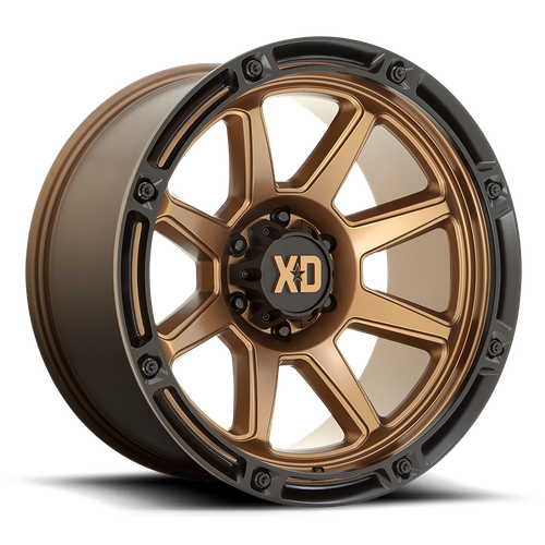 XD XD863 20X9 0 6X135/6X5.3 Matte Bronze With Black Lip