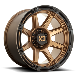 XD XD863 20X9 0 6X135/6X5.3 Matte Bronze With Black Lip