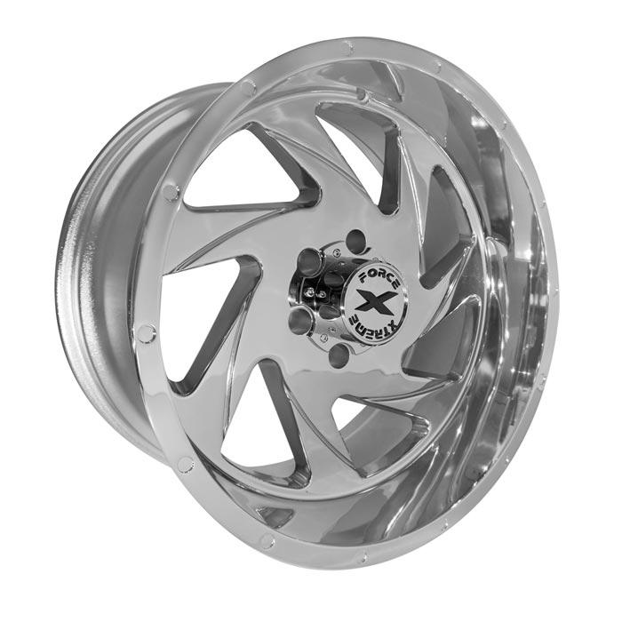 Xtreme Force XF-7 20x10 -19 8x170 Chrome (left)