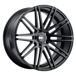 XO MILAN 22X9 42 5X130 MATTE BLACK