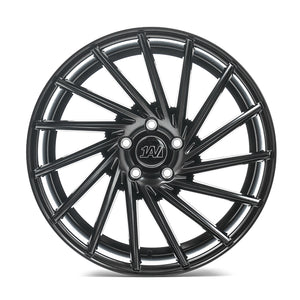 AXE ZX1 19X9.5 40 BLANK SATIN BLACK