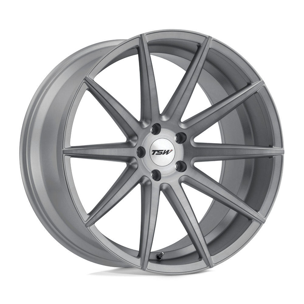 TSW CLYPSE 20X8.5 20 5X120/5X4.72 TITANIUM W/ MATTE BRUSHED FACE