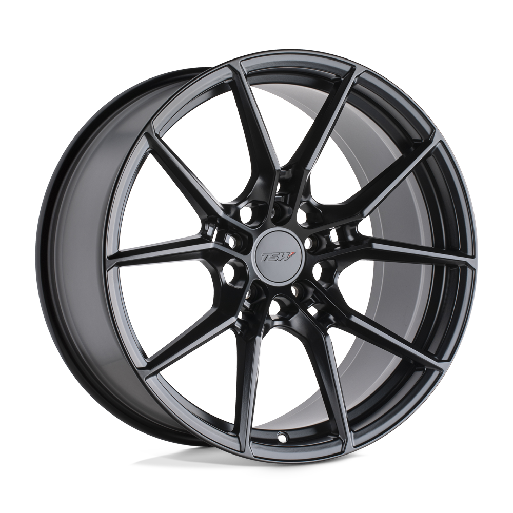 TSW NEPTUNE 18X8 40 5X108/5X4.25 SEMI GLOSS BLACK