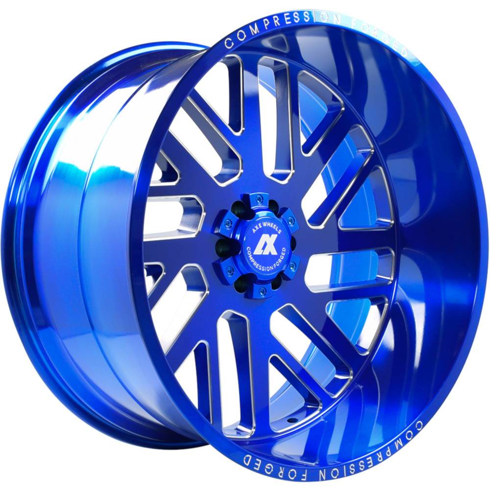 AXE Compression Forged Off-Road AX2.7 20x12 -44 5x127 (5x5)/5x139.7 (5x5.5) Candy Blue