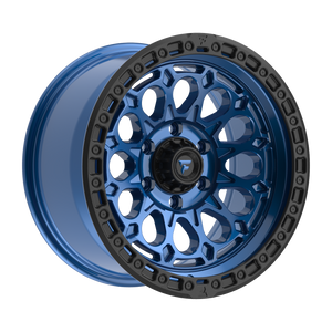 FITTIPALDI OFFROAD FT101BLB 17X9, PCD 6X135, ET -12, CB 87.1-GLOSS BLUE WITH SATIN BLACK RING