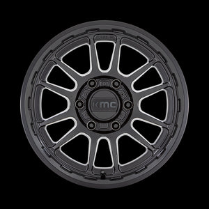 KMC KM727 WRATH 20X9 0 6X135/6X5.3 SATIN BLACK