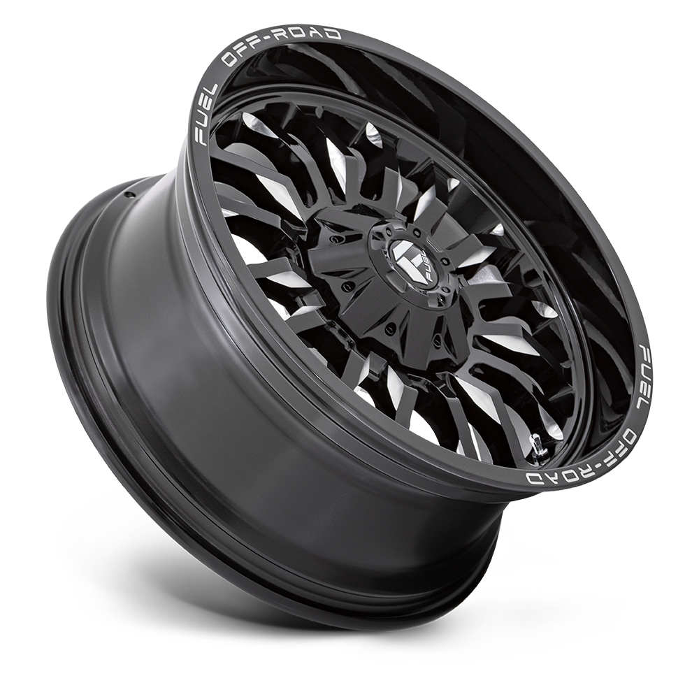 Fuel 1PC D795 ARC 20X9 1 6X135/6X5.3/6X139.7/6X5.5 Gloss Black Milled