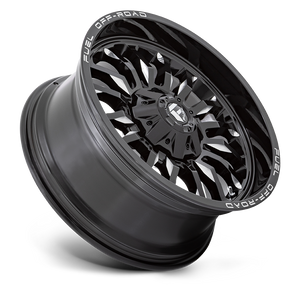 Fuel 1PC D795 ARC 20X9 1 6X135/6X5.3/6X139.7/6X5.5 Gloss Black Milled