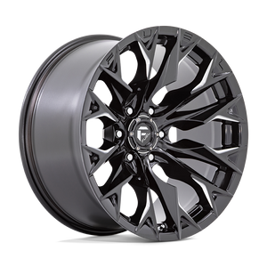 Fuel 1PC D803 FLAME 22X10 -18 6X139.7 GLOSS BLACK MILLED