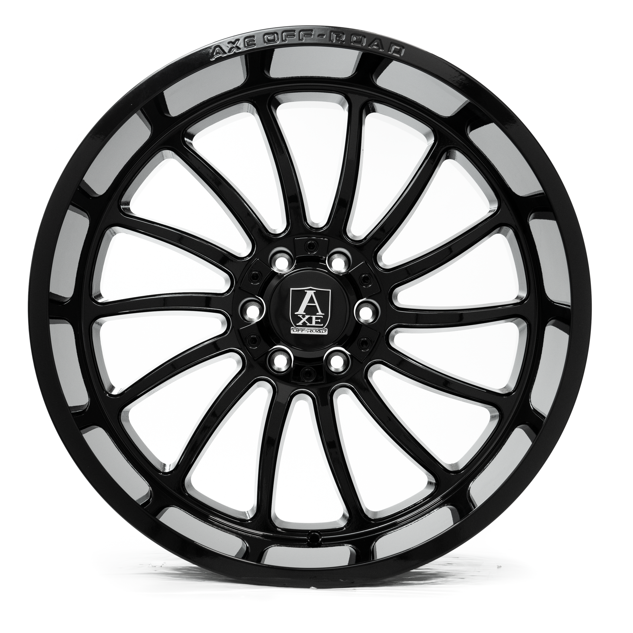 AXE CHRONUS 22X12 -44 6X135/6X139 GLOSS BLACK