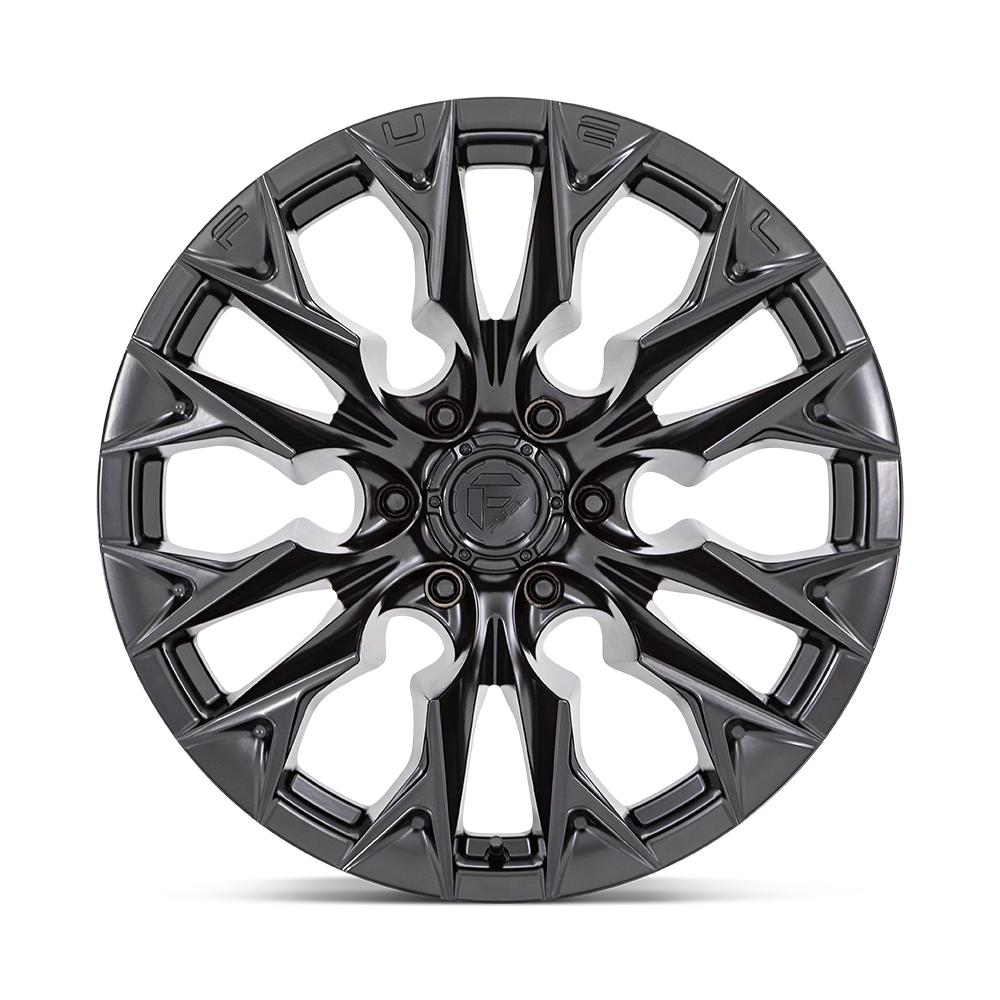 Fuel 1PC D804 FLAME 22X10 -18 6X135 BLACKOUT