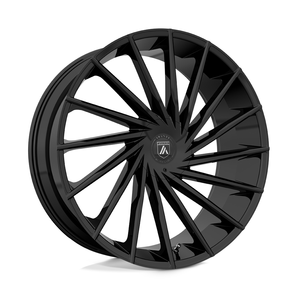 Asanti Black ABL-18 MATAR 20x8.5 30 6x135/6x139.7/6x135/5.5 Gloss Black