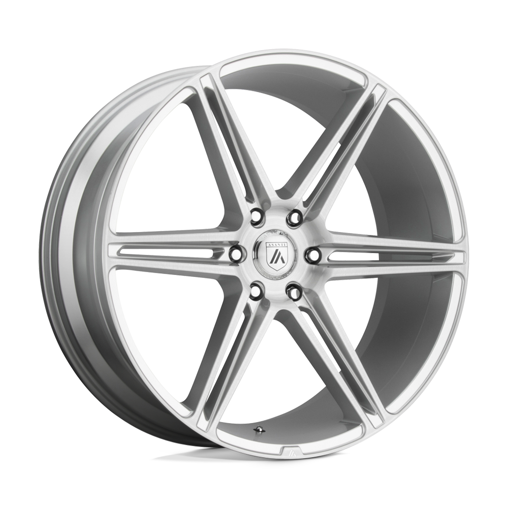Asanti Black ABL-25 ALPHA 6 22x10 30 6x139.7/6x5.5 Brushed Silver