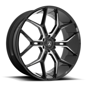 Asanti Black ABL-38 MONARCH TRUCK 24X10 35 6X135/6X5.3 Gloss Black Milled