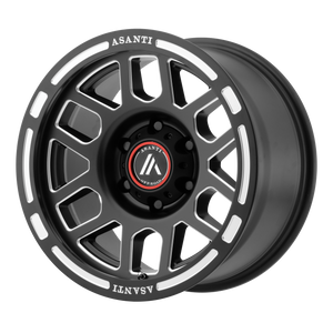 Asanti Off Road AB812 CLAYMORE 17X9 -12 6X139.7/6X5.5 Satin Black Milled