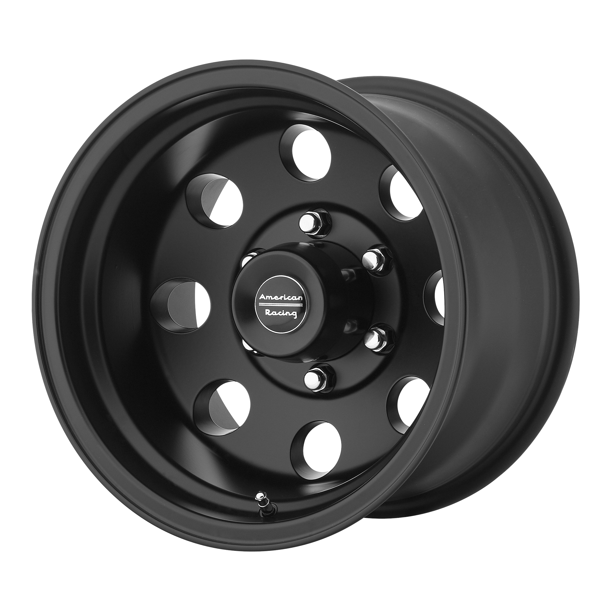 American Racing AR172 BAJA 15X7 -6 5X120.65/5X4.75 Satin Black